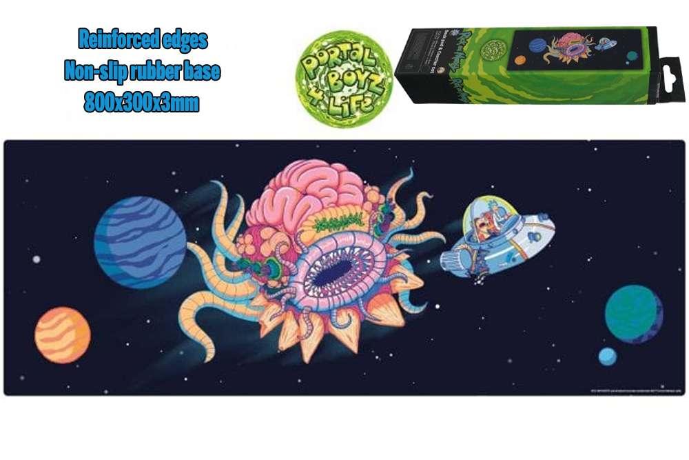 Rick and Morty XL Bordskydd och Glasunderlägg Set - Robotto