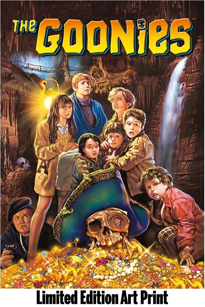 The Goonies Limited Edition Art Print - Unik Samlartryck fanattik