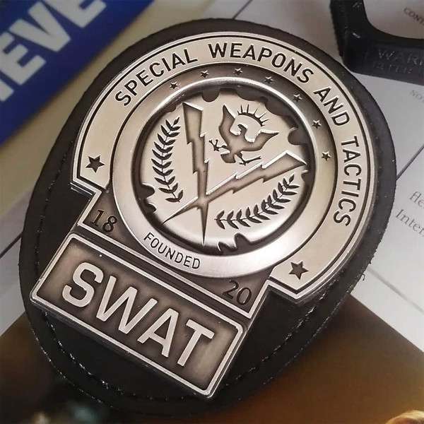The Dark Knight Gotham City SWAT Badge fanattik