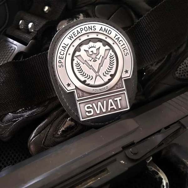 The Dark Knight Gotham City SWAT Badge fanattik