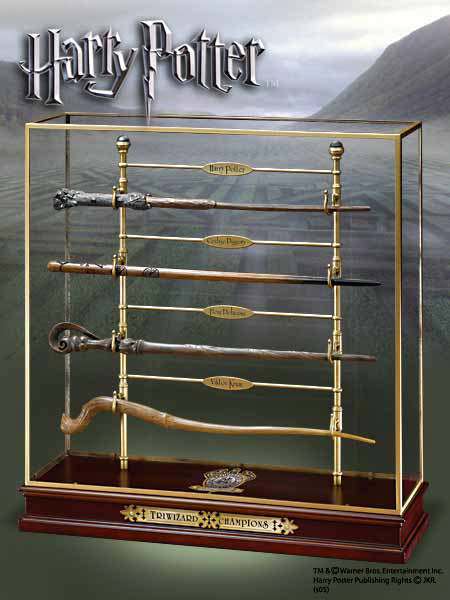 HP Triwizard Champion Wand Set - Magisk Samling för Fans noble collections