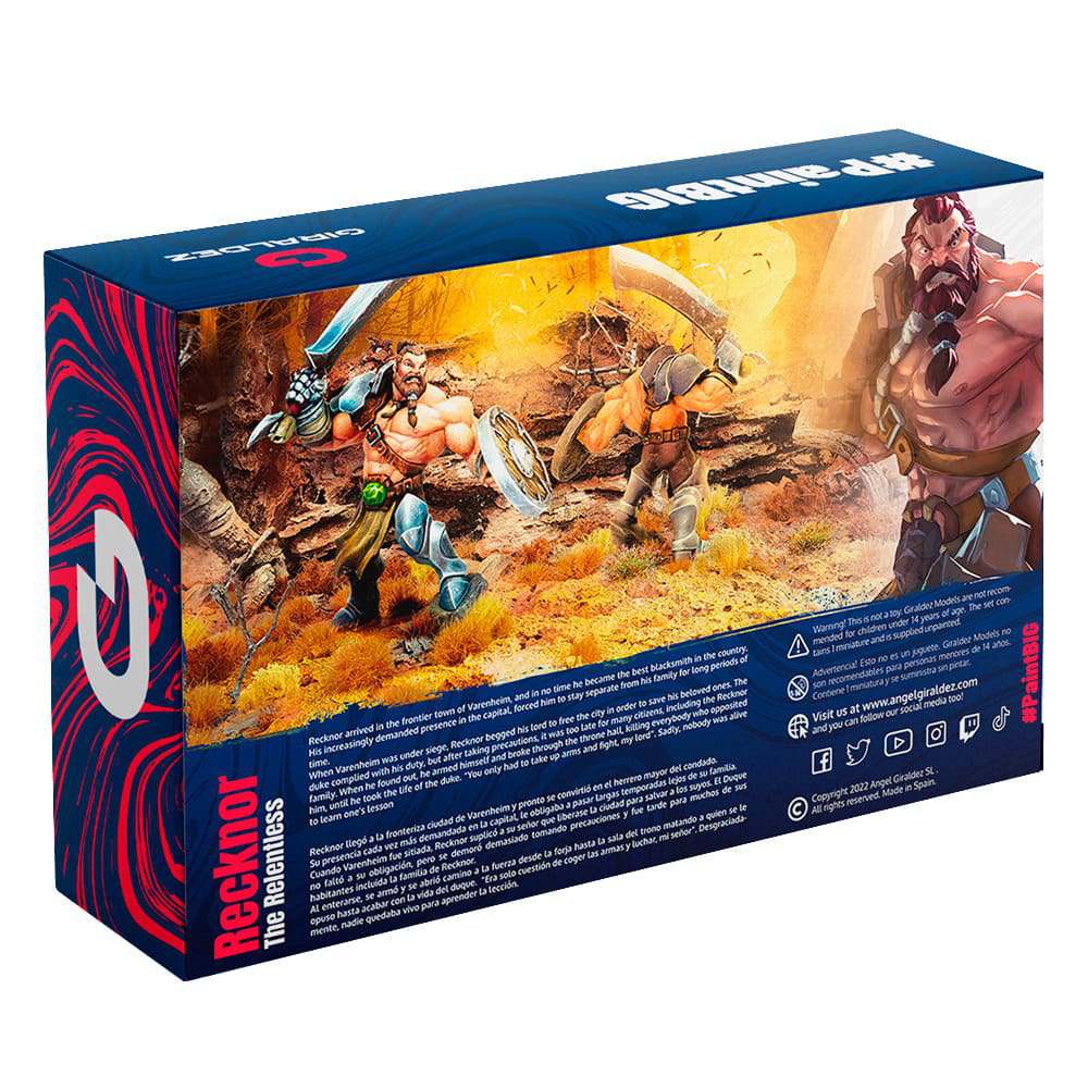 AG Miniatures Recknor 32mm - Fantastisk Figurer ag miniatures