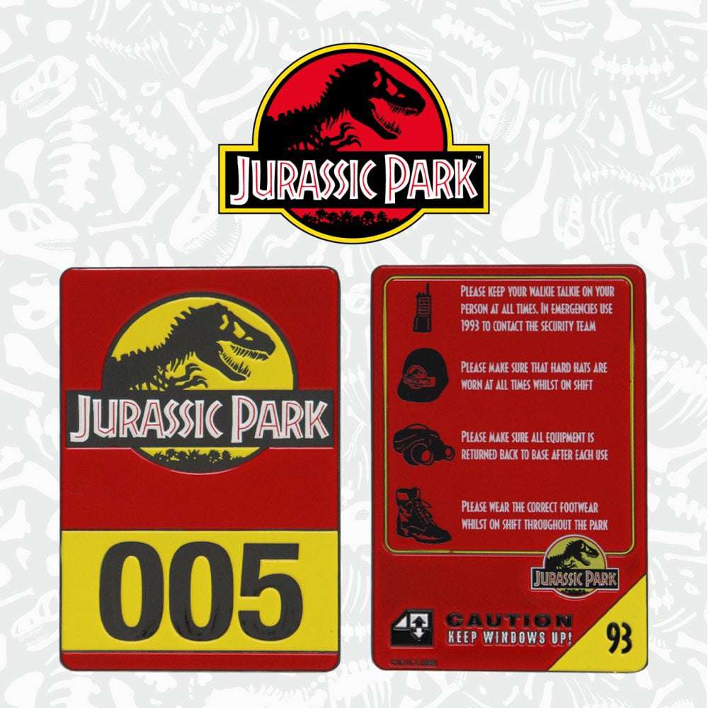 Jurassic Park 30th Anniversary Limited Edition Ingot fanattik