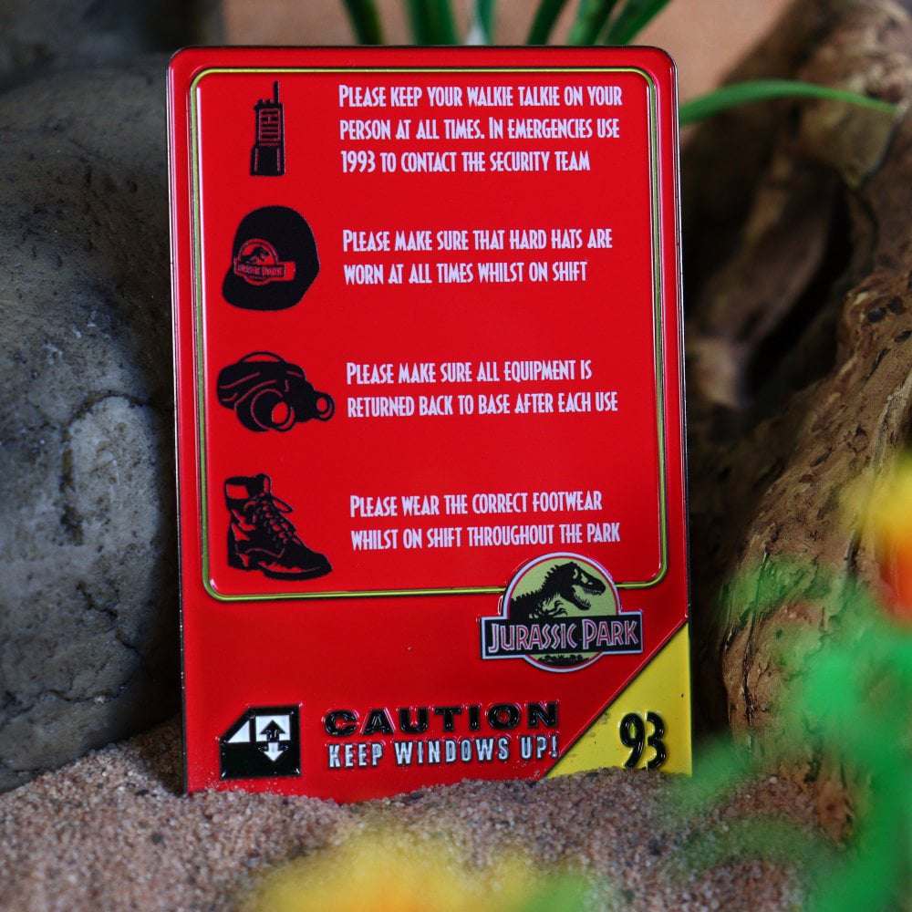 Jurassic Park 30th Anniversary Limited Edition Ingot fanattik