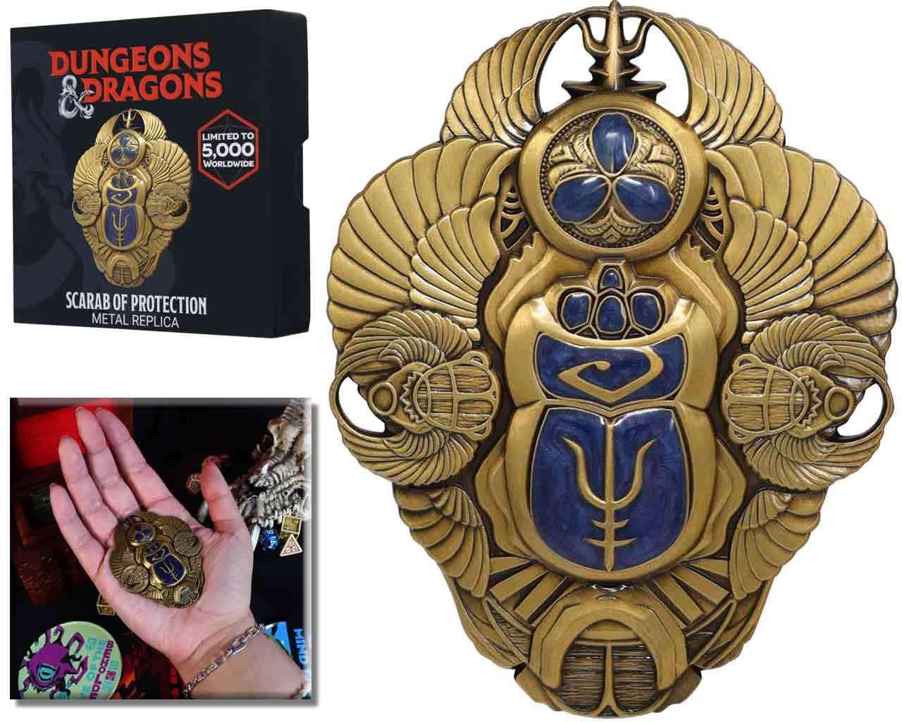 Dungeons & Dragons Limited Edition Replica Scarab of Protection fanattik