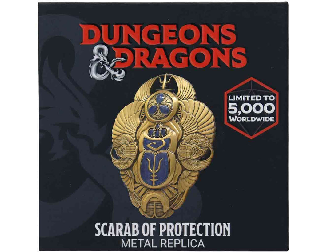 Dungeons & Dragons Limited Edition Replica Scarab of Protection fanattik