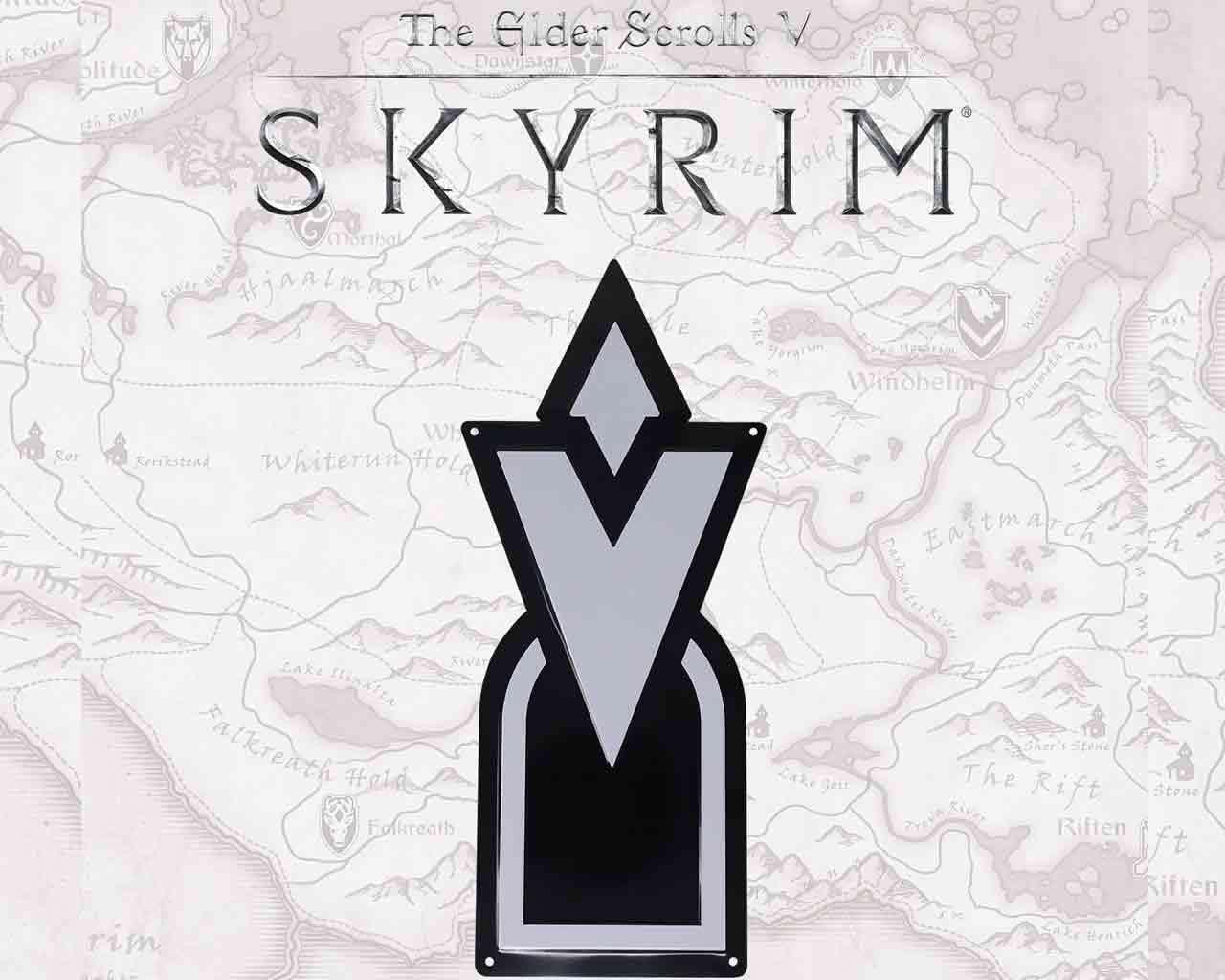 The Elder Scrolls V: Skyrim - Quest Marker Tin Sign - Robotto