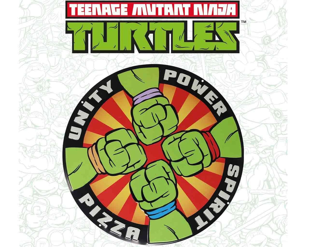 Teenage Mutant Ninja Turtles Pizza Power Tin Skylt - Robotto