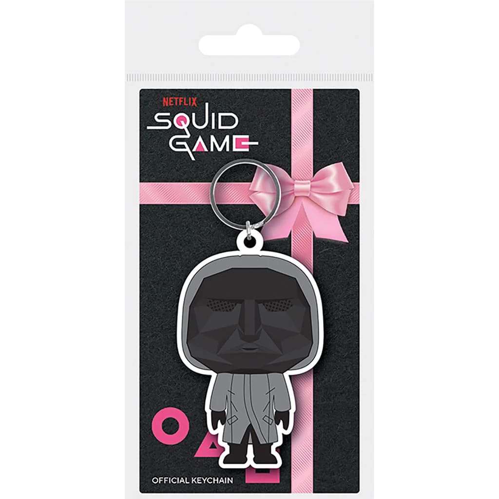 Squid Game Mask Man Gummikeychain pyramid international