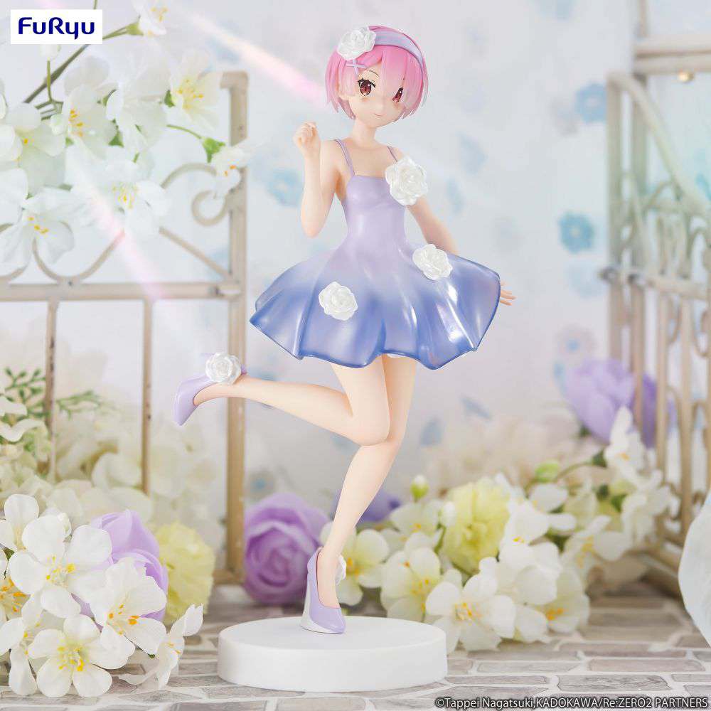 Re:ZERO Ram Flower Dress Trio Figur furyu