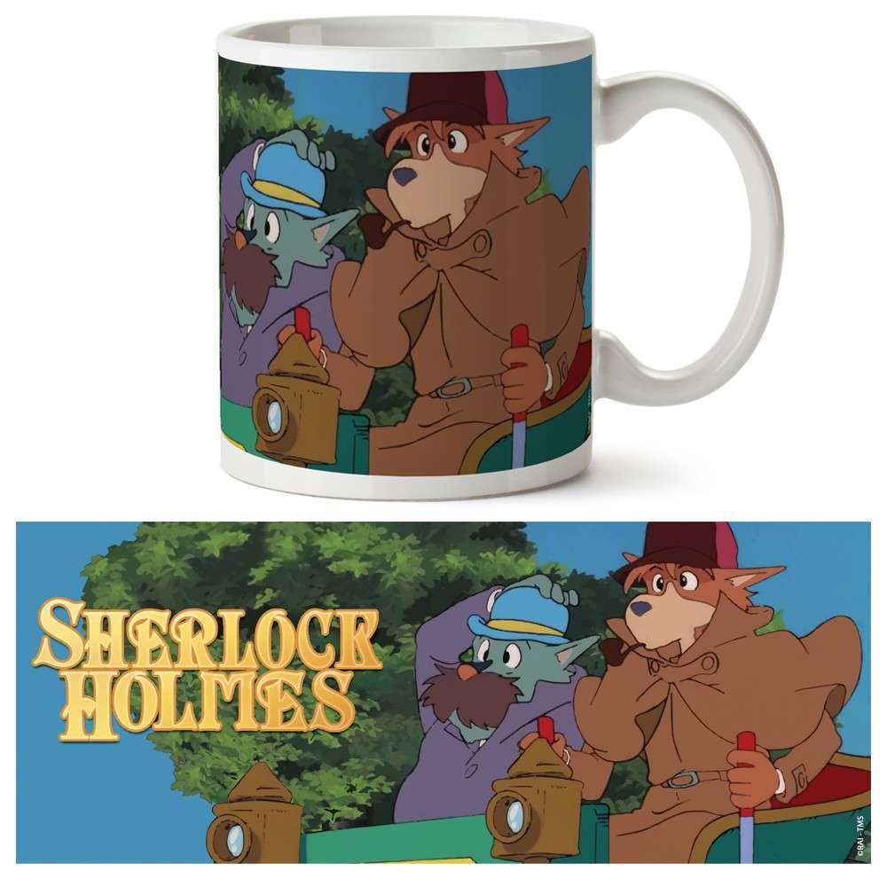 Sherlock Hound on the Way Mug - Robotto