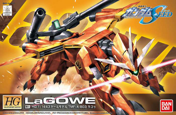 HG Lagowe R11 1/144 - Modellkit av hög kvalitet bandai model kit gunpla