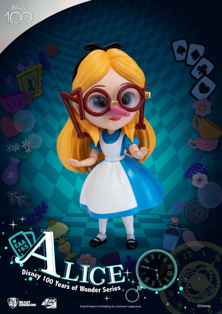 Egg Attack Action Disney 100 År Alice i Underlandet Figur beast kingdom