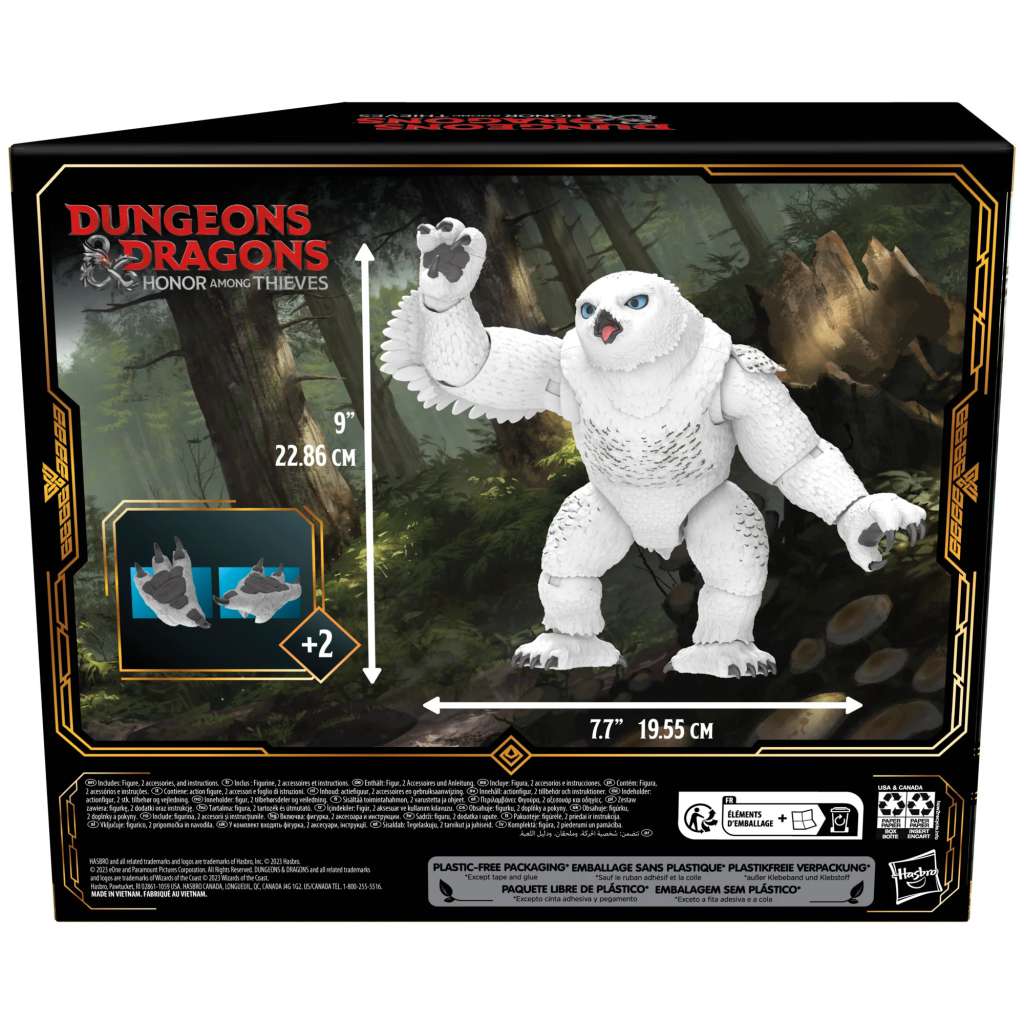 Dungeons & Dragons Owlbear Actionfigur hasbro