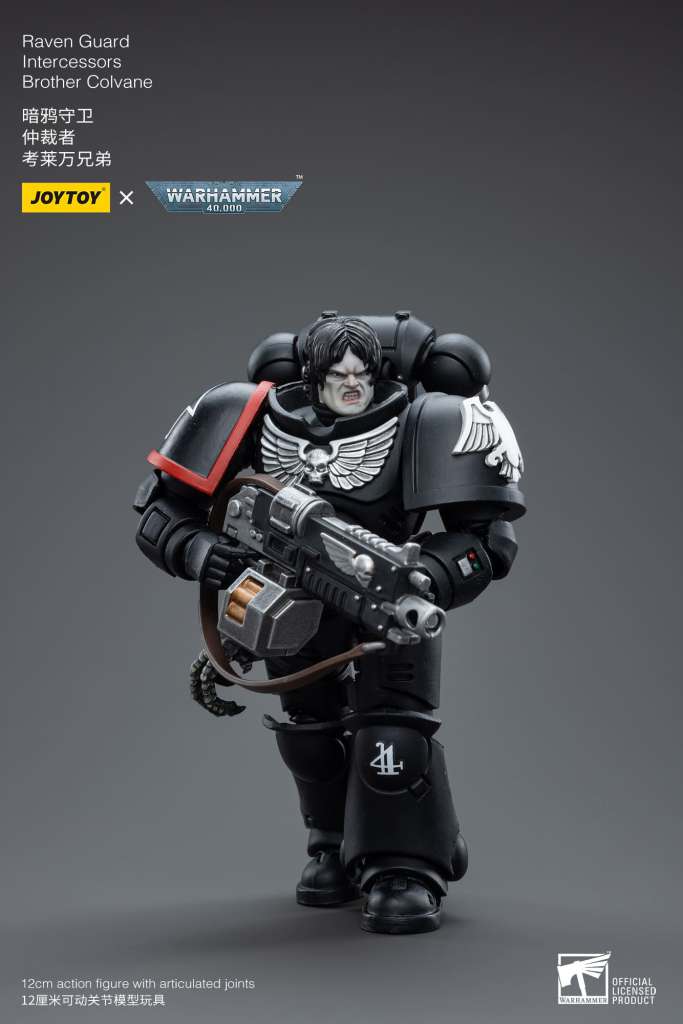 WH40K Raven Guard Intercessor Bro Colvane Figurer joytoy