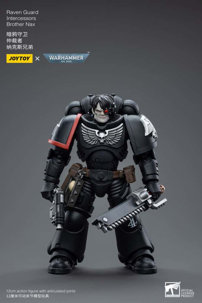 Warhammer 40K Raven Guard Intercess Brother Nax Figur joytoy