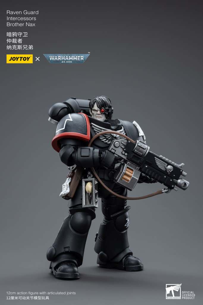 Warhammer 40K Raven Guard Intercess Brother Nax Figur joytoy