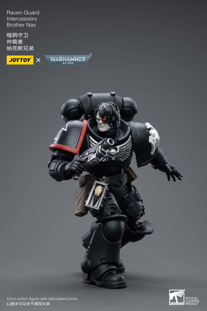 Warhammer 40K Raven Guard Intercess Brother Nax Figur joytoy