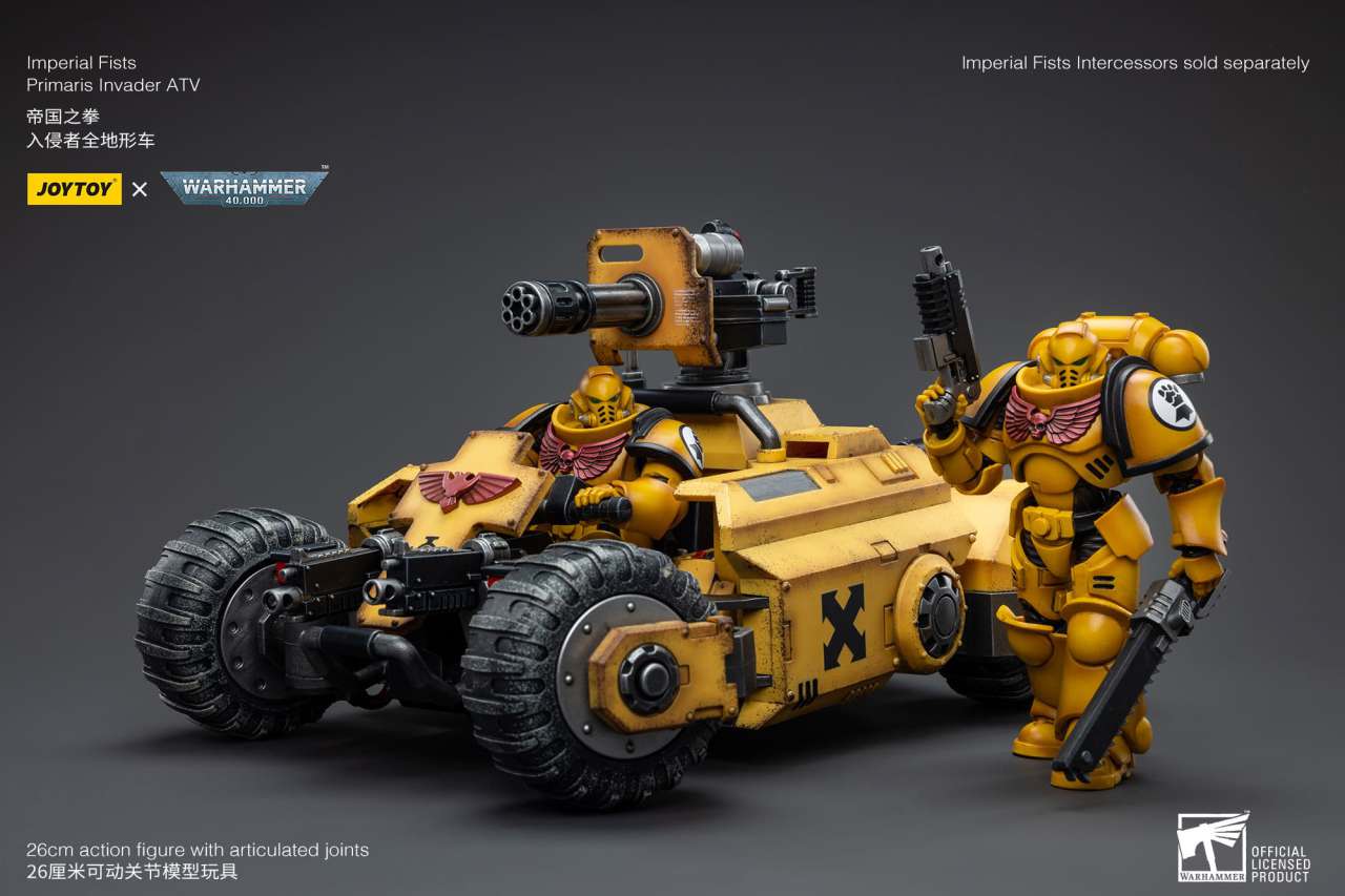 Wh40k Imperial Fists Primaris Invader ATV joytoy