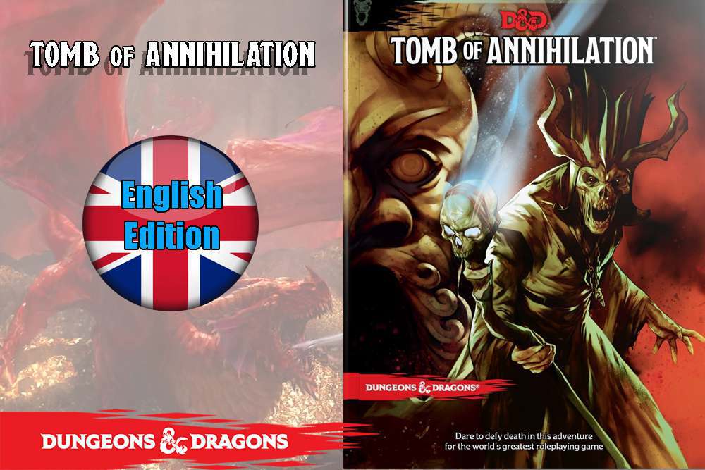 D&D Tomb of Annihilation - Äventyr och Spelmaterial wizards of the coast