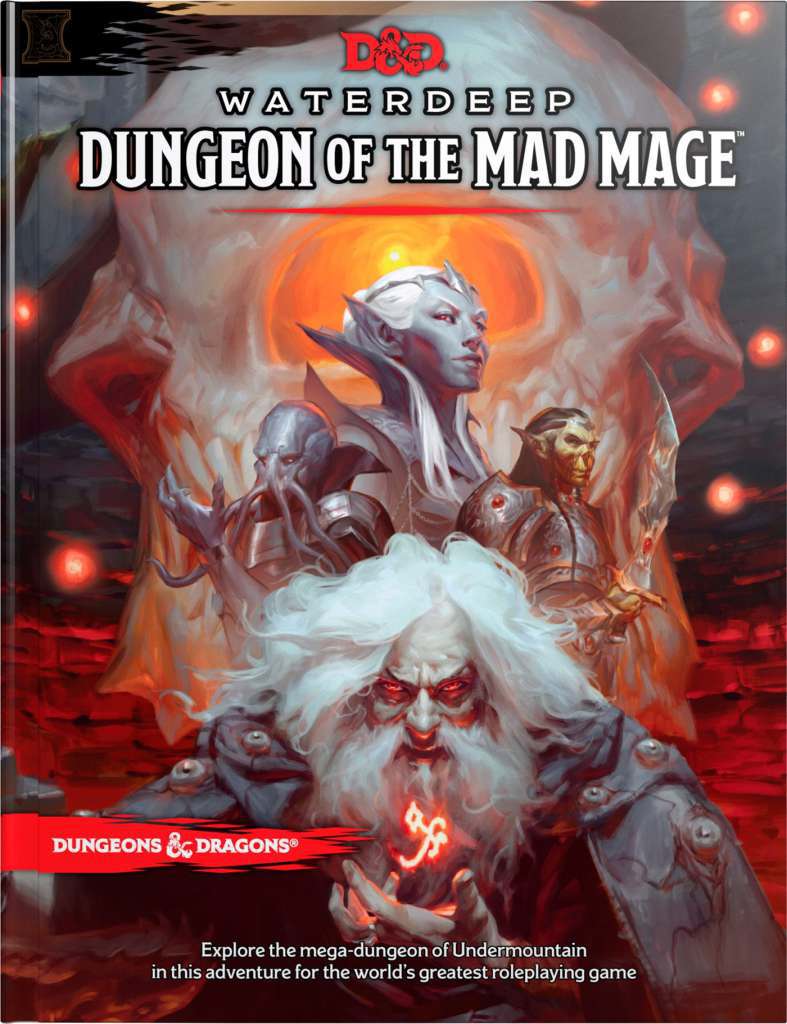 D&D Waterdeep: Dungeon of the Mad Mage – Engelsk Spelmodul wizards of the coast