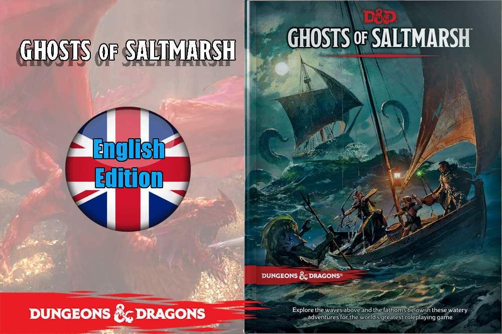 D&D: Ghosts of Saltmarsh - Engelsk Rollspelsäventyr - Robotto