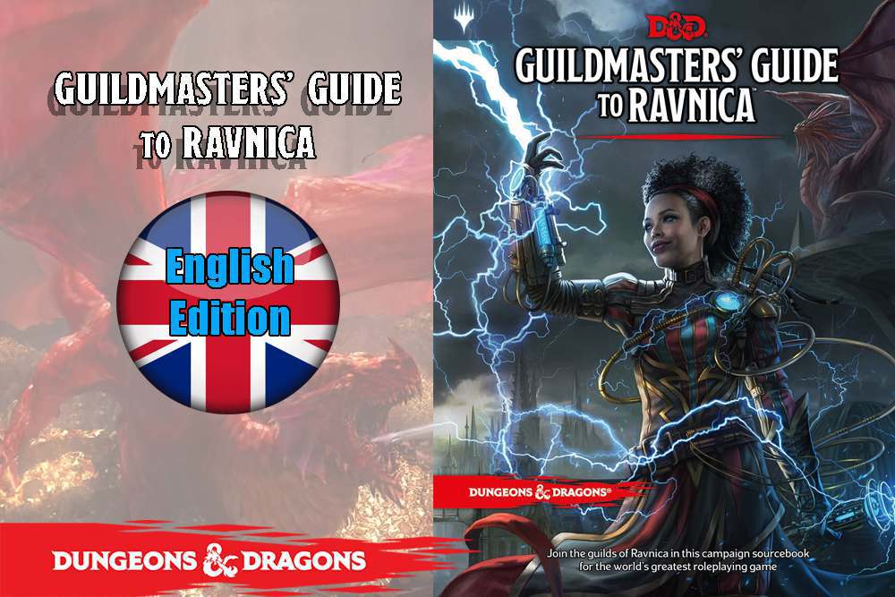D&D Guildmasters Guide to Ravnica – Engelsk wizards of the coast