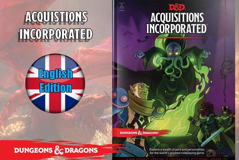 Acquisitions Incorporated: Dungeons & Dragons – Engelsk Utgåva - Robotto
