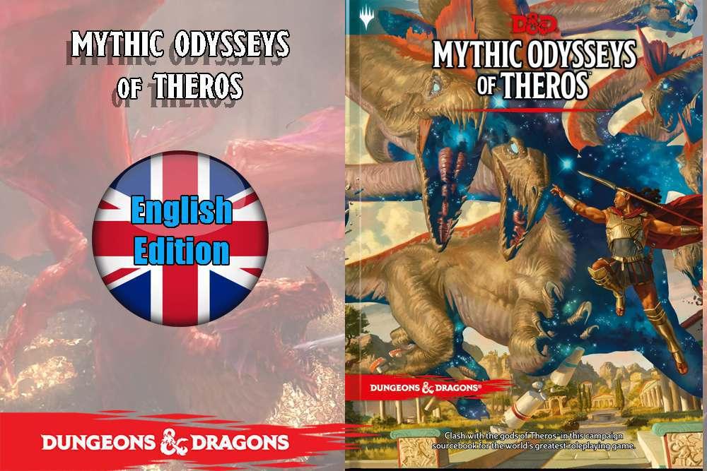 Dungeons & Dragons: Mythic Odysseys of Theros - Engelsk Utgåva - Robotto