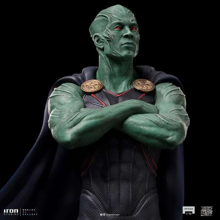 Snyder JL Martian Manhunter 1/10 CCXP Staty iron studios
