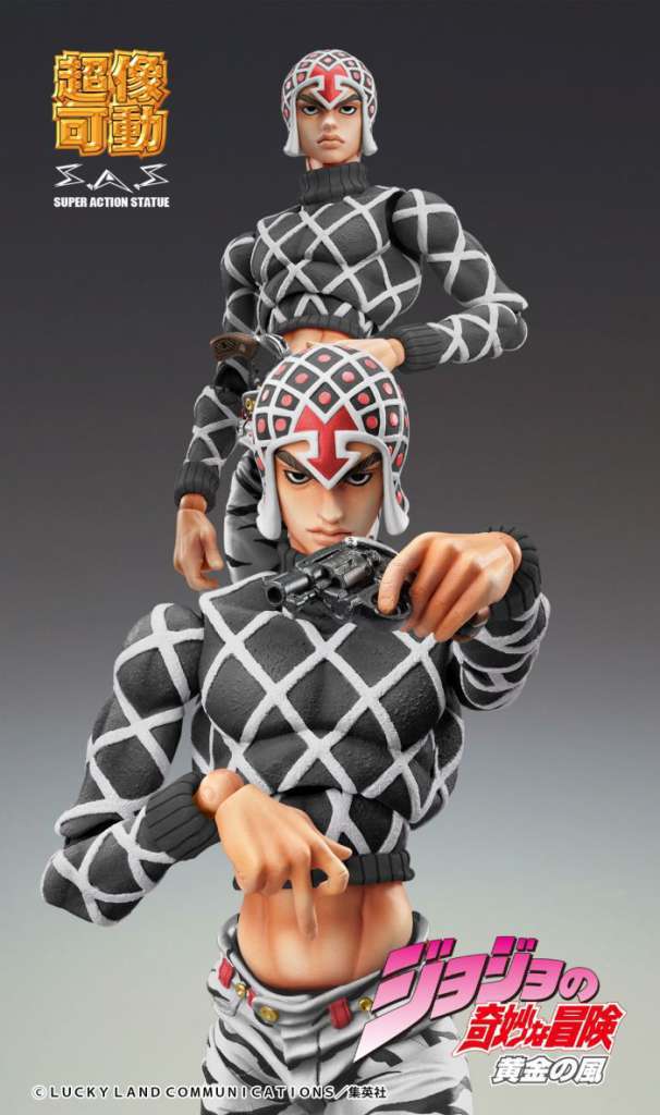 Jojo's Bizarre Adventure Part 5 Guido Mista Action Figure medicos