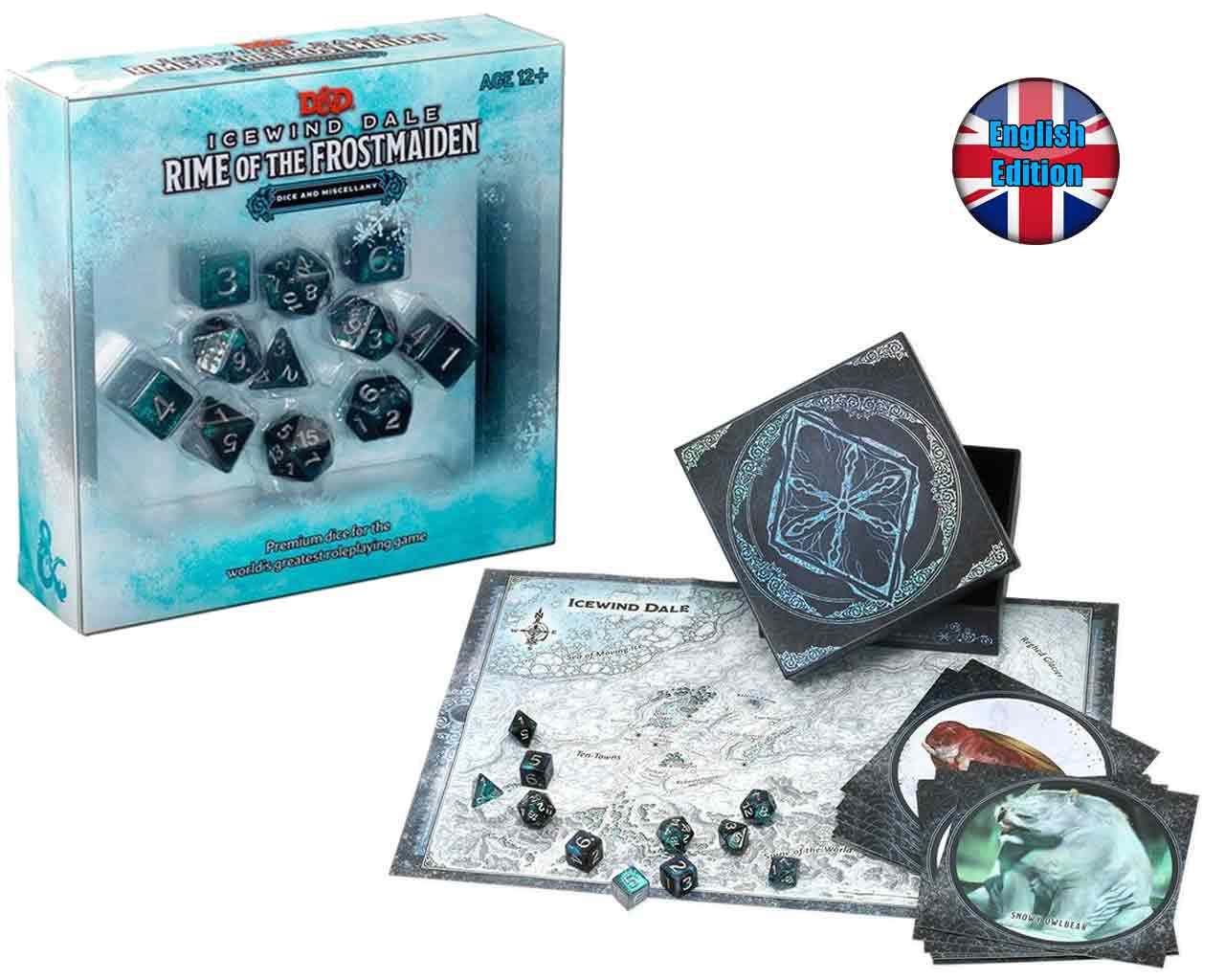 Dungeons & Dragons: Icewind Dale - Rime of the Frostmaiden Tärningsset - Robotto