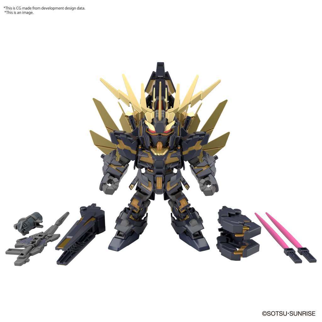 Sd Cross Silhouette Banshee Dest/Norn P bandai model kit gunpla