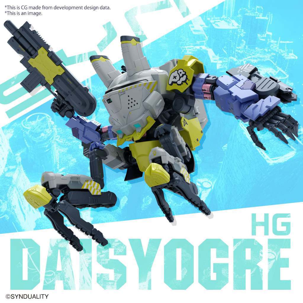 Hg Daisyogre Byggsats - Kreativ Byggupplevelse för Alla bandai model kit gunpla