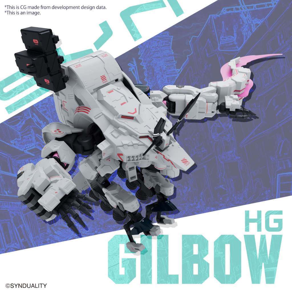 HG Gilbow Byggsats och Figur bandai model kit gunpla