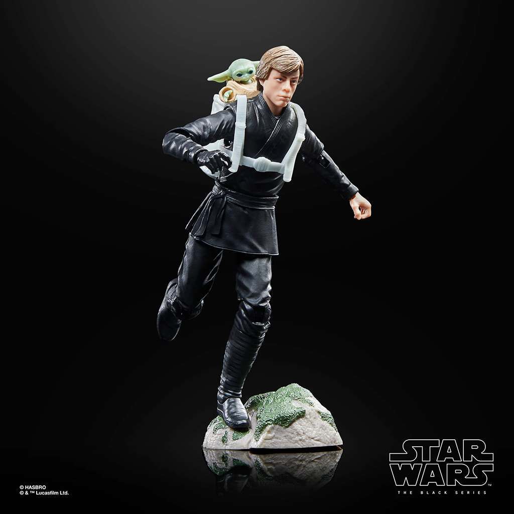 Star Wars The Black Series Luke Skywalker & Grogu Figur hasbro