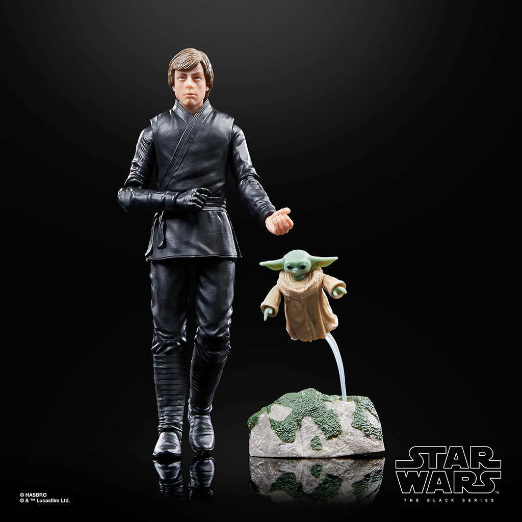 Star Wars The Black Series Luke Skywalker & Grogu Figur hasbro