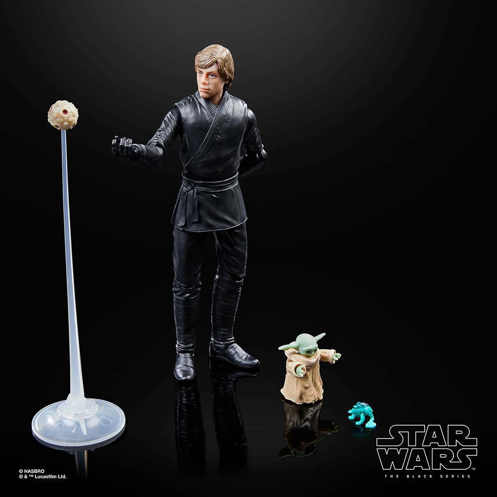 Star Wars The Black Series Luke Skywalker & Grogu Figur hasbro