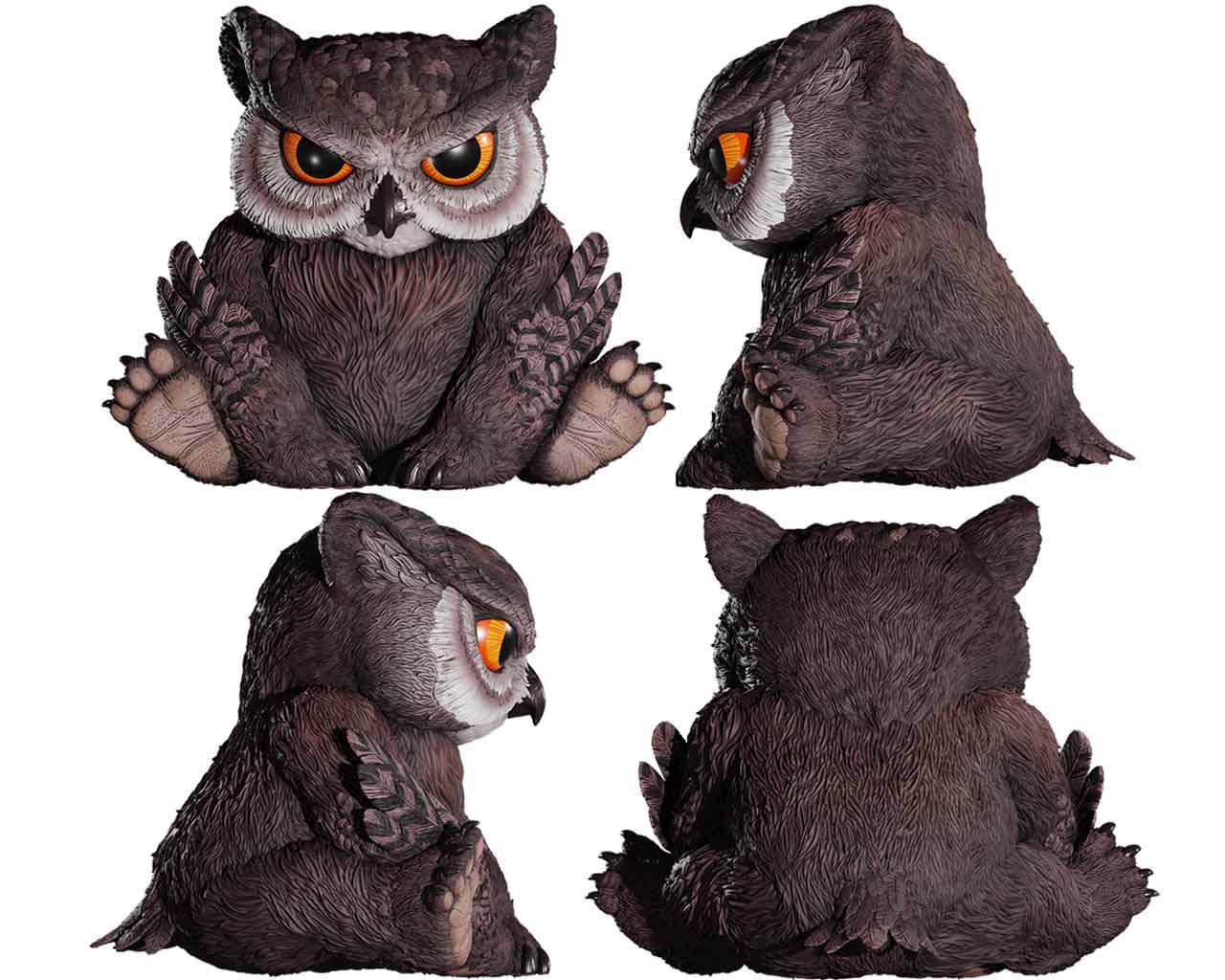 Dungeons & Dragons - Baby Owlbear Livstorleksfigur wizkids