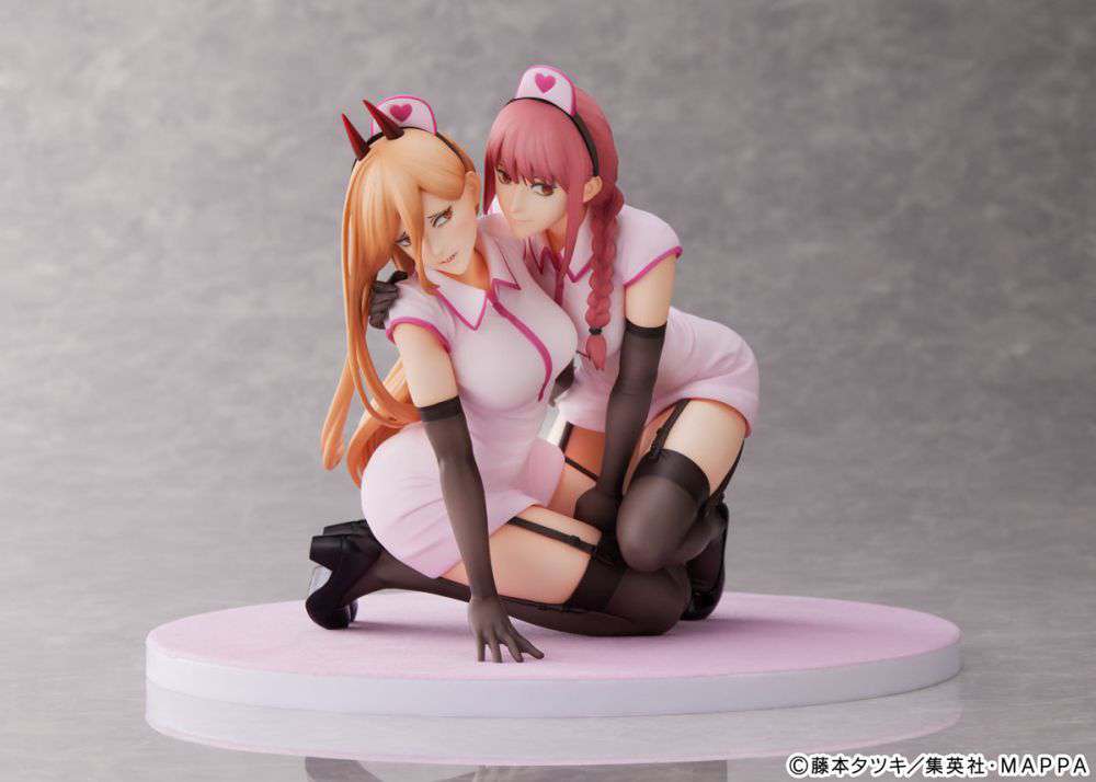 Chainsaw Man Power & Makima Nurse Figur 1/7 Skala furyu