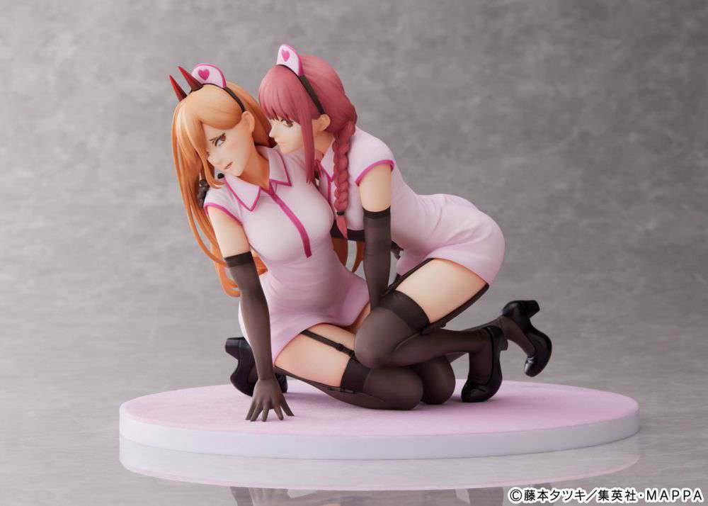 Chainsaw Man Power & Makima Nurse Figur 1/7 Skala furyu