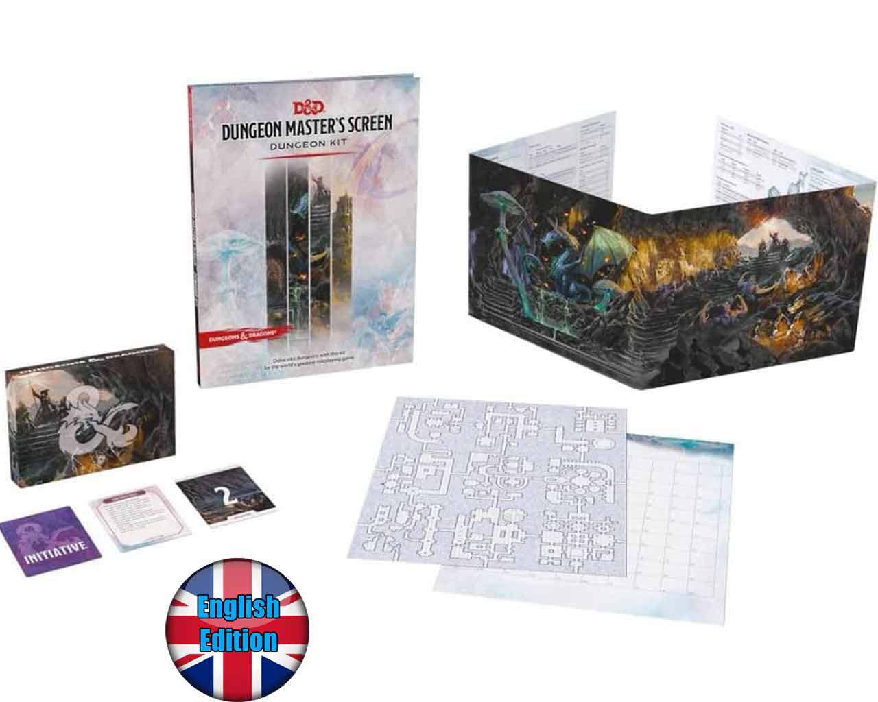 Dungeons & Dragons Dungeon Master's Screen & Dungeon Kit wizards of the coast