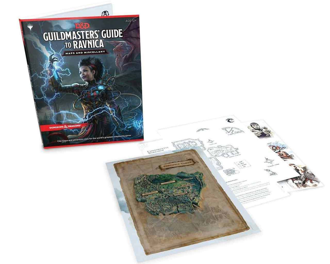 Dungeons & Dragons: Guildmasters' Guide to Ravnica Kartor och Tillbehör wizards of the coast