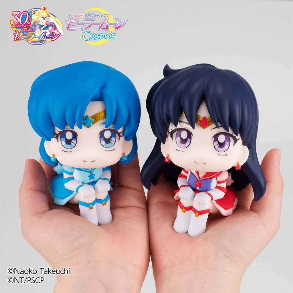Lukappo Sailor Moon Cosmos Eternal Mercury & Mars Figur megahouse