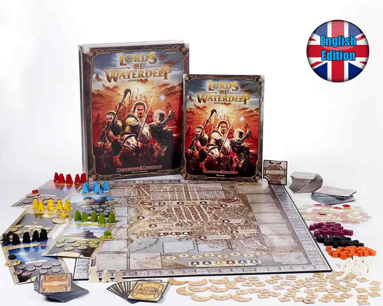 Dungeons & Dragons: Lords of Waterdeep - Brädspelet wizards of the coast