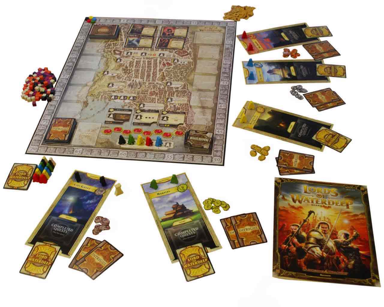 Dungeons & Dragons: Lords of Waterdeep - Brädspelet wizards of the coast