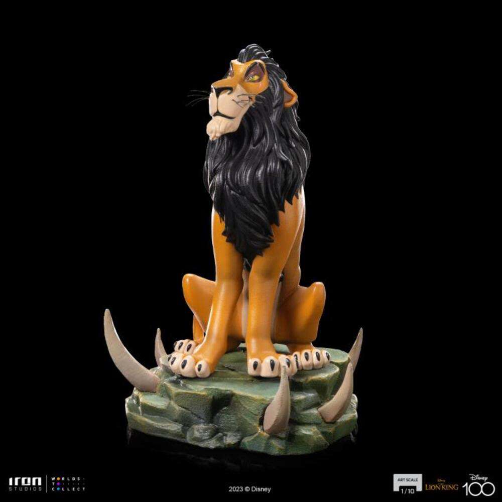 Lion King Scar 1/10 Statue iron studios