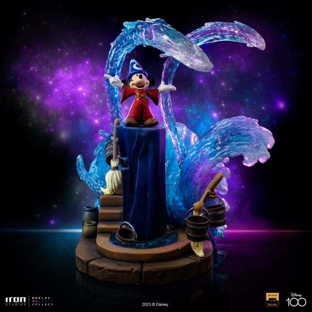 Mickey Mouse Fantasia Deluxe 1/10 Statyett - Robotto