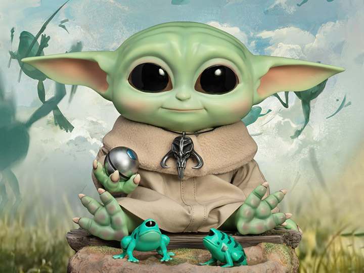 Egg Attack Grogu Figur från The Mandalorian beast kingdom