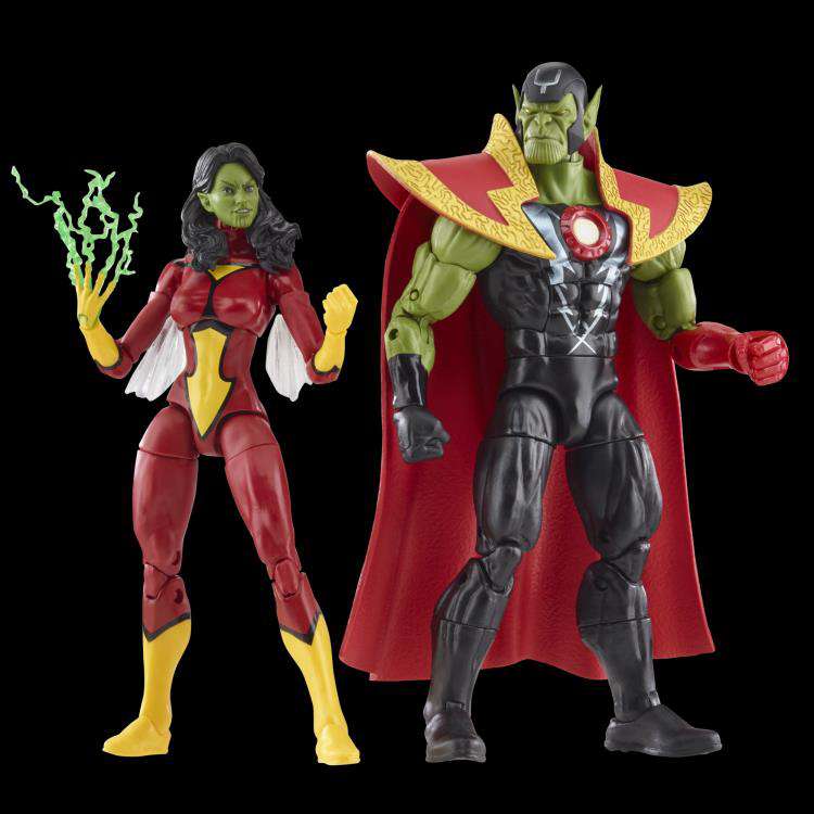 Marvel Legends Skrull Queen & Super-Skrull Actionfigur hasbro